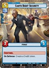 Canto Bight Security - 385 - Uncommon (Hyperspace) - A Lawless Time