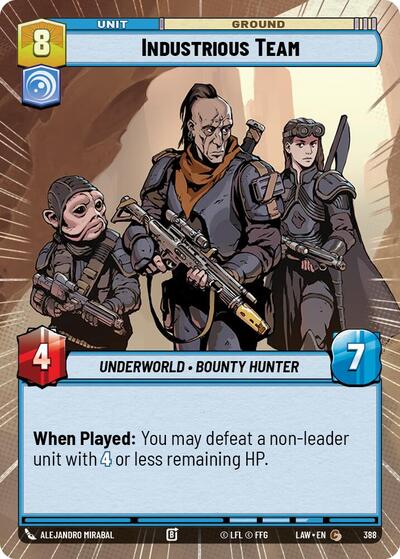 Industrious Team - 388 - Common (Hyperspace) - A Lawless Time