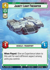 Jaunty Light Frieghter - 411 - Common (Hyperspace) - A Lawless Time