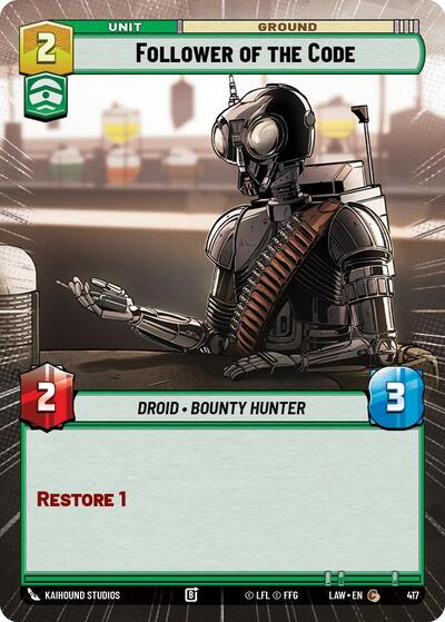 Follower of the Code - 417 - Common (Hyperspace) - A Lawless Time