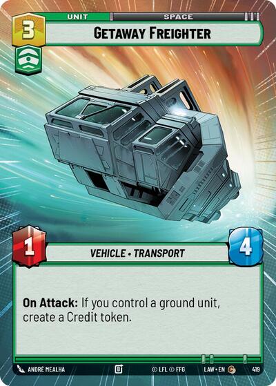 Getaway Freighter - 419 - Common (Hyperspace) - A Lawless Time