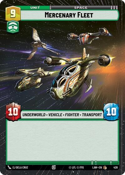 Mercenary Fleet - 428 - Common (Hyperspace) - A Lawless Time