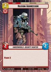 Haxion Aggressor - 454 - Common (Hyperspace) - A Lawless Time