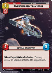 Overcharged Transport - 459 - Common (Hyperspace) - A Lawless Time