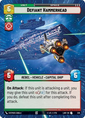 Defiant Hammerhead - 326 - Uncommon (Hyperspace) - A Lawless Time