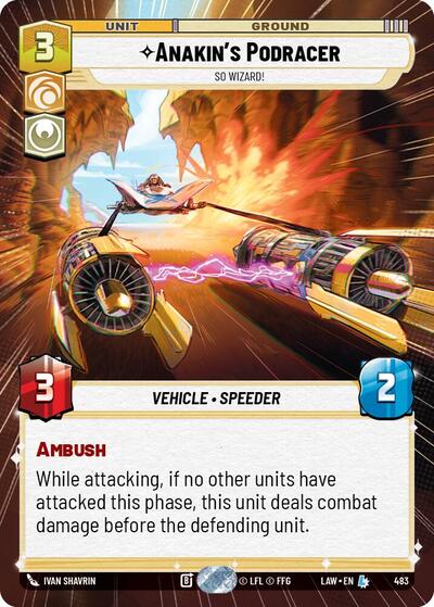 Anakin's Podracer - So Wizard! - 483 - Legendary (Hyperspace) - A Lawless Time