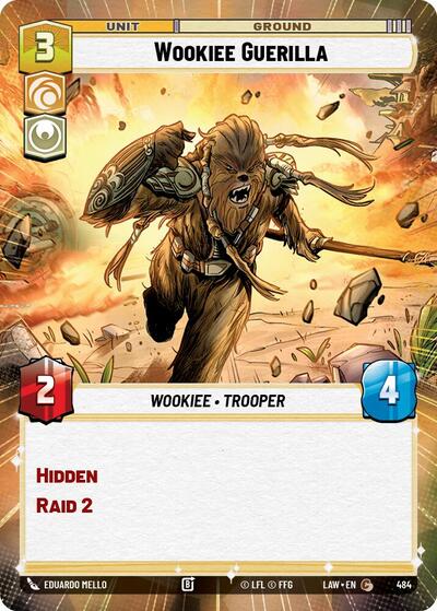 Wookiee Guerilla - 484 - Common (Hyperspace) - A Lawless Time