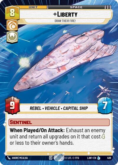 Liberty - Draw Their Fire! - 488 - Legendary (Hyperspace) - A Lawless Time