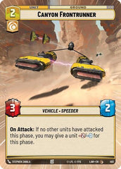 Canyon Frontrunner - 492 - Common (Hyperspace) - A Lawless Time
