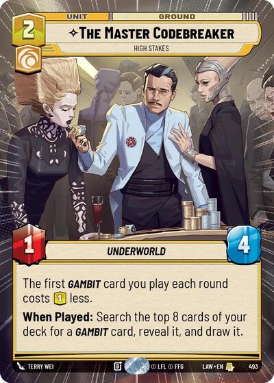 The Master Codebreaker - High Stakes - 493 - Rare (Hyperspace) - A Lawless Time