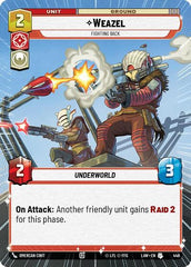 Weazel - Fighting Back - 446 - Uncommon (Hyperspace) - A Lawless Time