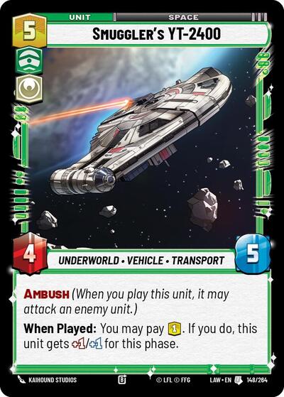 Smuggler's YT-2400 - 148/264 - Uncommon - A Lawless Time