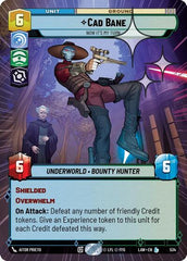 Cade Bane - Now It's My Turn - 534 - Legendary (Hyperspace Foil) - A Lawless Time