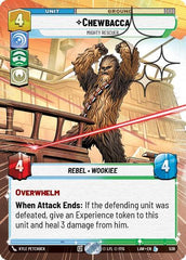 Chewbacca - Mighty Rescuer - 536 - Legendary (Hyperspace Foil) - A Lawless Time