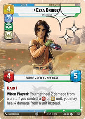 Ezra Bridger - Spectre Six - 537 - Uncommon (Hyperspace Foil) - A Lawless Time