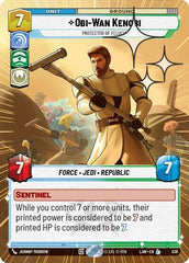 Obi-Wan Kenobi - Protector of Felucia - 538 - Legendary (Hyperspace Foil) - A Lawless Time