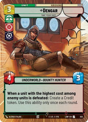 Dengar - Take Your Shot - 555 - Uncommon (Hyperspace Foil) - A Lawless Time