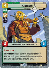 Zuckuss - Dangerous - 566 - Rare (Hyperspace Foil) - A Lawless Time