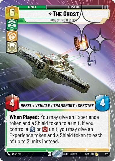 The Ghost - Home of the Spectres - 571 - Rare (Hyperspace Foil) - A Lawless Time