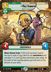Maz Kanata - Where's My Boyfriend? - 576 - Legendary (Hyperspace Foil) - A Lawless Time