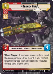 Broken Horn - Vizago's Pride - 585 - Uncommon (Hyperspace Foil) - A Lawless Time