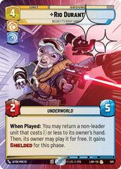 Rio Durant - Beckett's Right Hands - 595 - Rare (Hyperspace Foil) - A Lawless Time