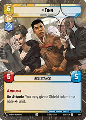 Finn - Looking Closer - 597 - Uncommon (Hyperspace Foil) - A Lawless Time