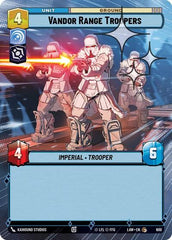Vandor Range Troopers - 600 - Common (Hyperspace Foil) - A Lawless Time