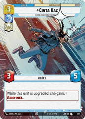 Cinta Kaz - Stone Cold and Fearless - 607 - Uncommon (Hyperspace Foil) - A Lawless Time