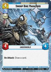 Swoop Bike Marauder - 609 - Common (Hyperspace Foil) - A Lawless Time