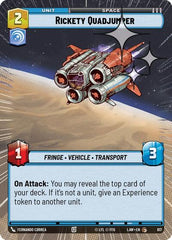 Rickety Quadjumper - 617 - Common (Hyperspace Foil) - A Lawless Time