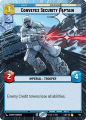 Conveyex Security Captain - 619 - Rare (Hyperspace Foil) - A Lawless Time