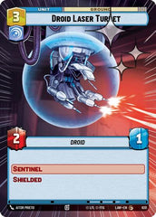 Droid Laser Turret - 620 - Common (Hyperspace Foil) - A Lawless Time