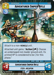 Adventurer's Sniper Rifle - 628 - Rare (Hyperspace Foil) - A Lawless Time