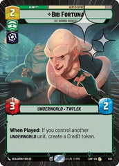 Bib Fortuna - Die Wanna Wanga? - 636 - Rare (Hyperspace Foil) - A Lawless Time