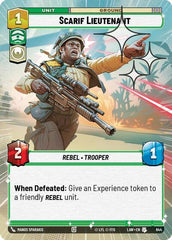 Scarif Lieutenant - 644 - Uncommon (Hyperspace Foil) - A Lawless Time