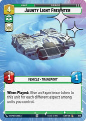 Jaunty Light Frieghter - 649 - Common (Hyperspace Foil) - A Lawless Time