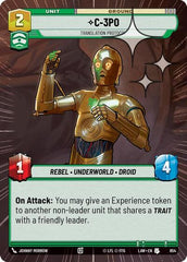 C-3PO - Translation Protocol - 654 - Uncommon (Hyperspace Foil) - A Lawless Time