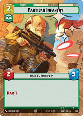 Partisan Infantry - 656 - Common (Hyperspace Foil) - A Lawless Time