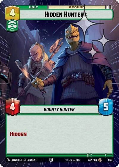 Hidden Hunters - 662 - Common (Hyperspace Foil) - A Lawless Time