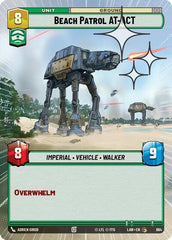 Beach Patrol AT-ACT - 664 - Common (Hyperspace Foil) - A Lawless Time