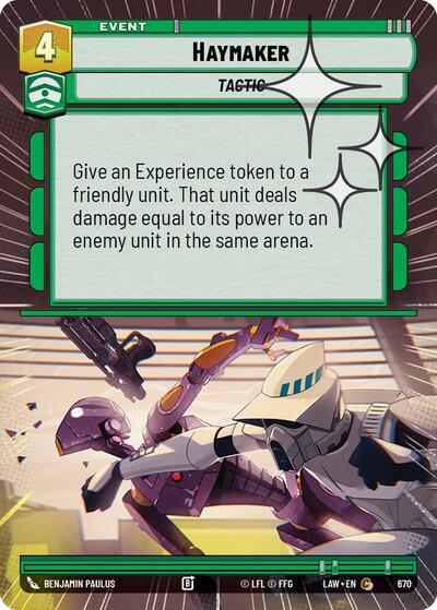 Haymaker - 670 - Common (Hyperspace Foil) - A Lawless Time