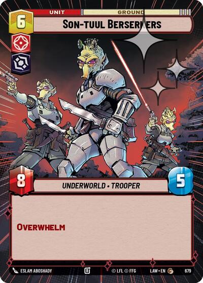 Son-tuul Berserkers - 679 - Common (Hyperspace Foil) - A Lawless Time