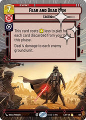Fear and Dead Men - 681 - Rare (Hyperspace Foil) - A Lawless Time