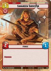 Savareen Survivor - 690 - Common (Hyperspace Foil) - A Lawless Time
