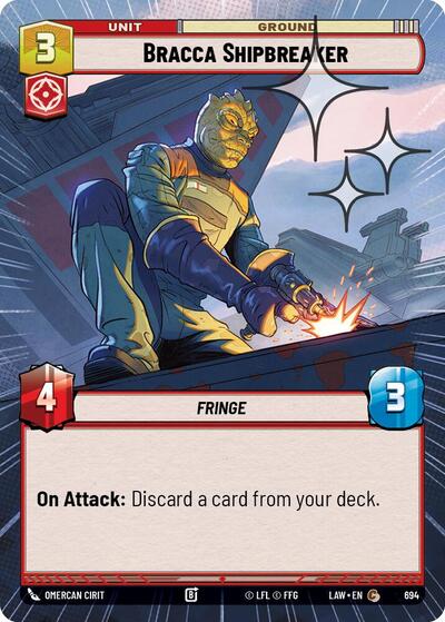 Bracca Shipbreaker - 694 - Common (Hyperspace Foil) - A Lawless Time