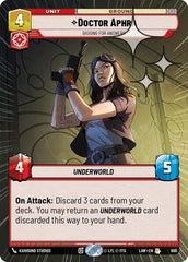 Doctor Aphra - Digging for Answers - 696 - Rare (Hyperspace Foil) - A Lawless Time