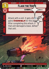 Flash the Vents - 707 - Common (Hyperspace Foil) - A Lawless Time