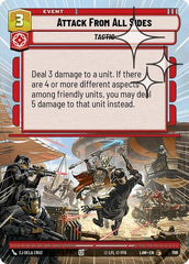 Attack From All Sides - 709 - Common (Hyperspace Foil) - A Lawless Time