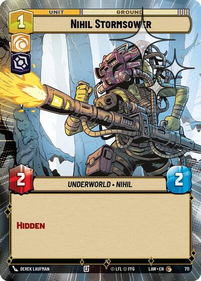 Nihil Stormsower - 711 - Common (Hyperspace Foil) - A Lawless Time